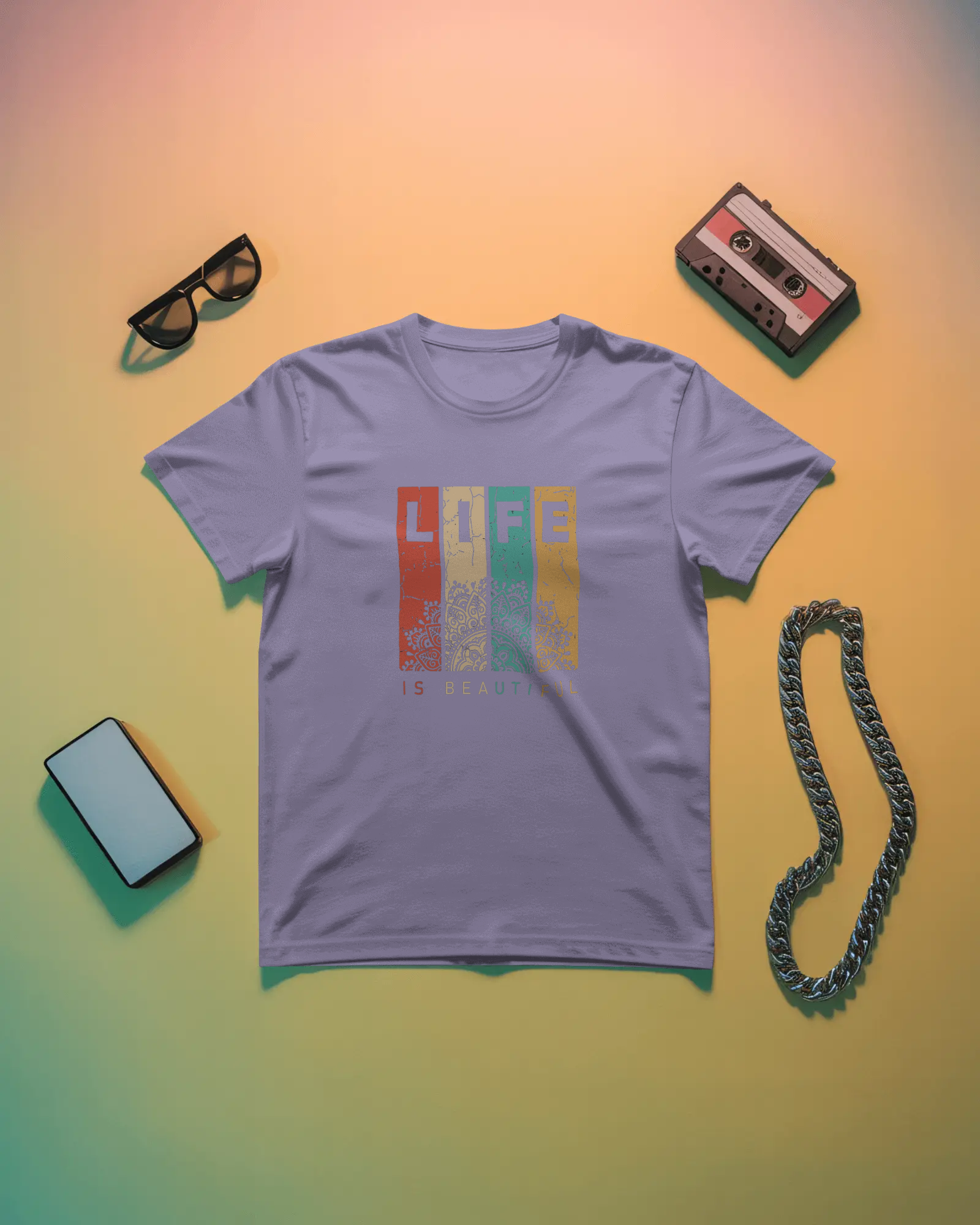 Urban Layon Graphic T-Shirt for Men – Regular Fit Cotton Streetwear Tee