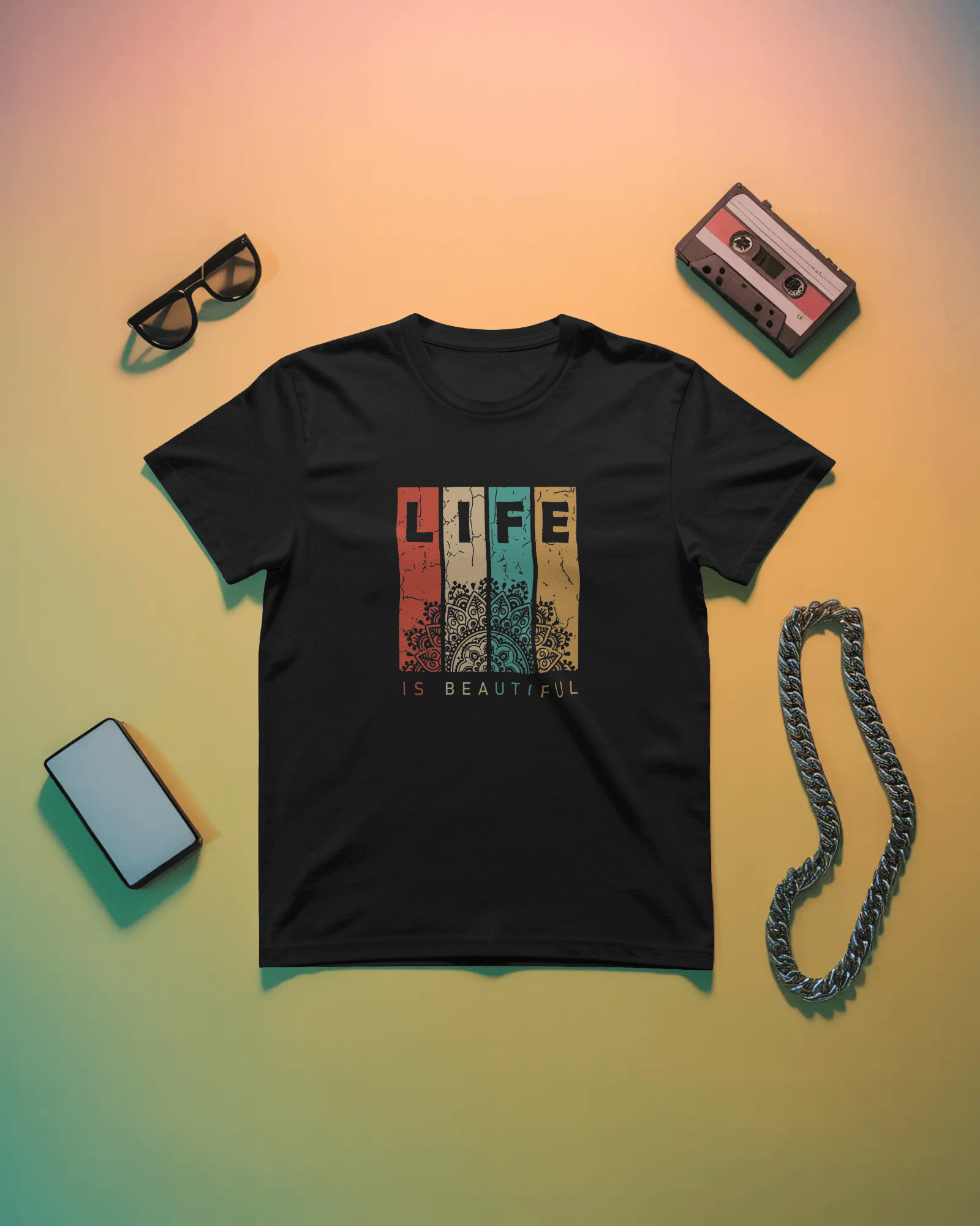 Urban Layon Graphic T-Shirt for Men – Regular Fit Cotton Streetwear Tee