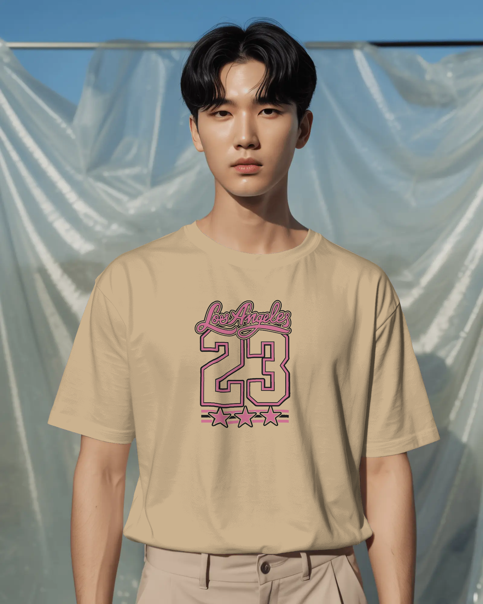 23 Varsity Graphic T-Shirt for Men – Regular Fit Streetwear Tee | Urban Layon
