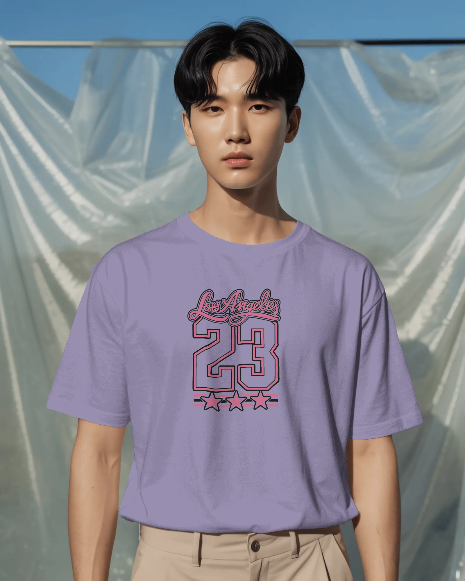 23 Varsity Graphic T-Shirt for Men – Regular Fit Streetwear Tee | Urban Layon