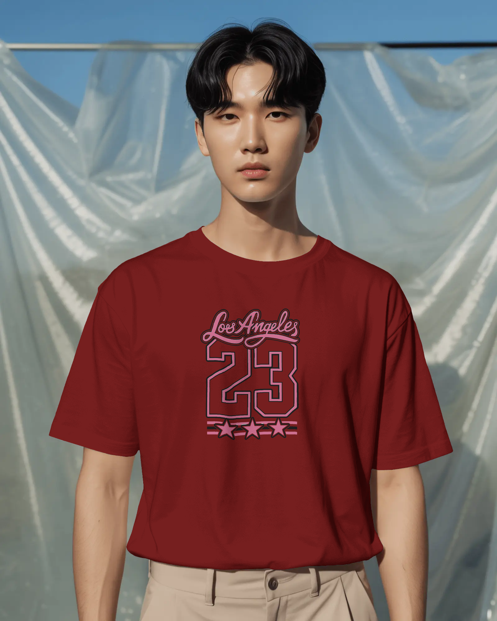 23 Varsity Graphic T-Shirt for Men – Regular Fit Streetwear Tee | Urban Layon