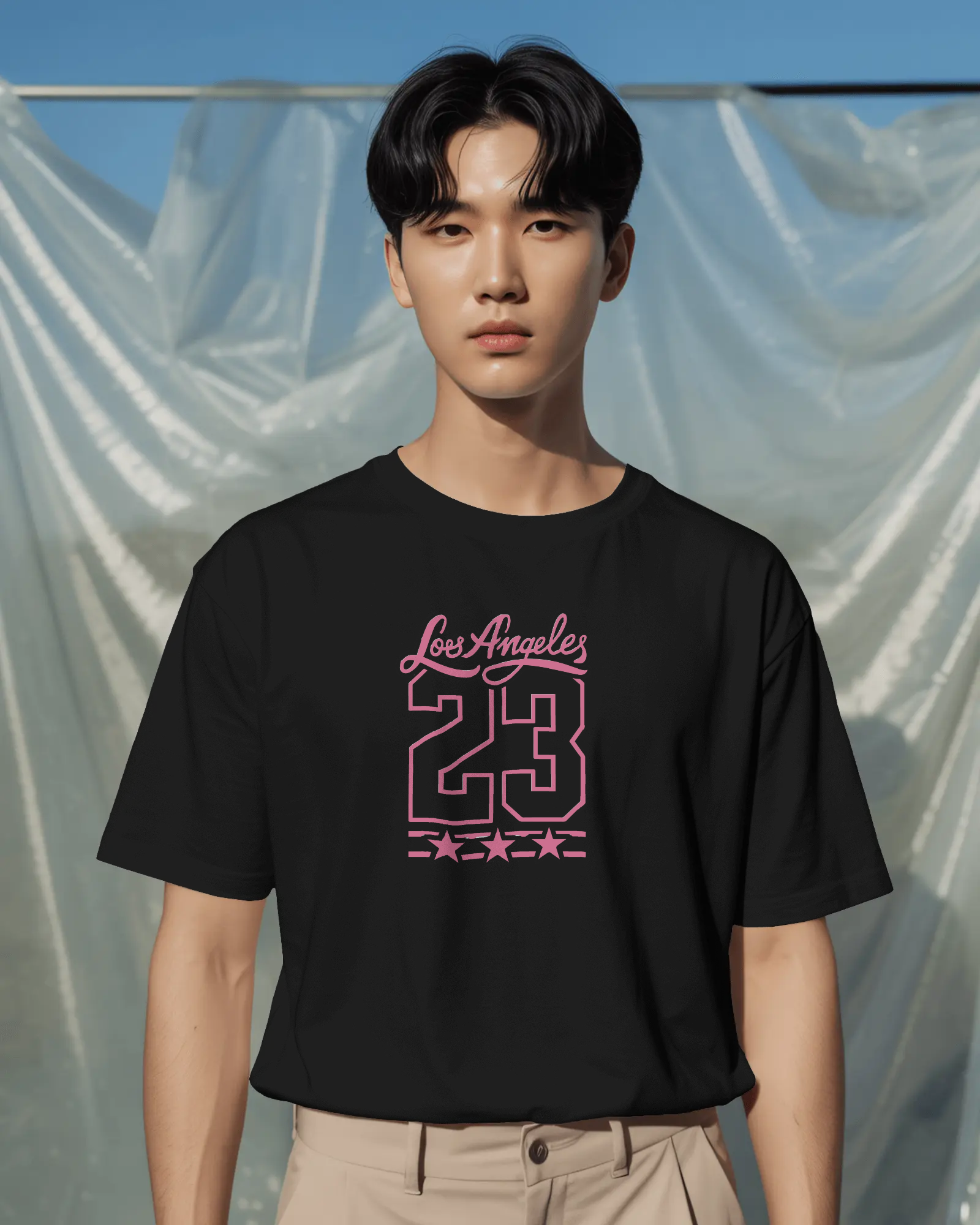 23 Varsity Graphic T-Shirt for Men – Regular Fit Streetwear Tee | Urban Layon