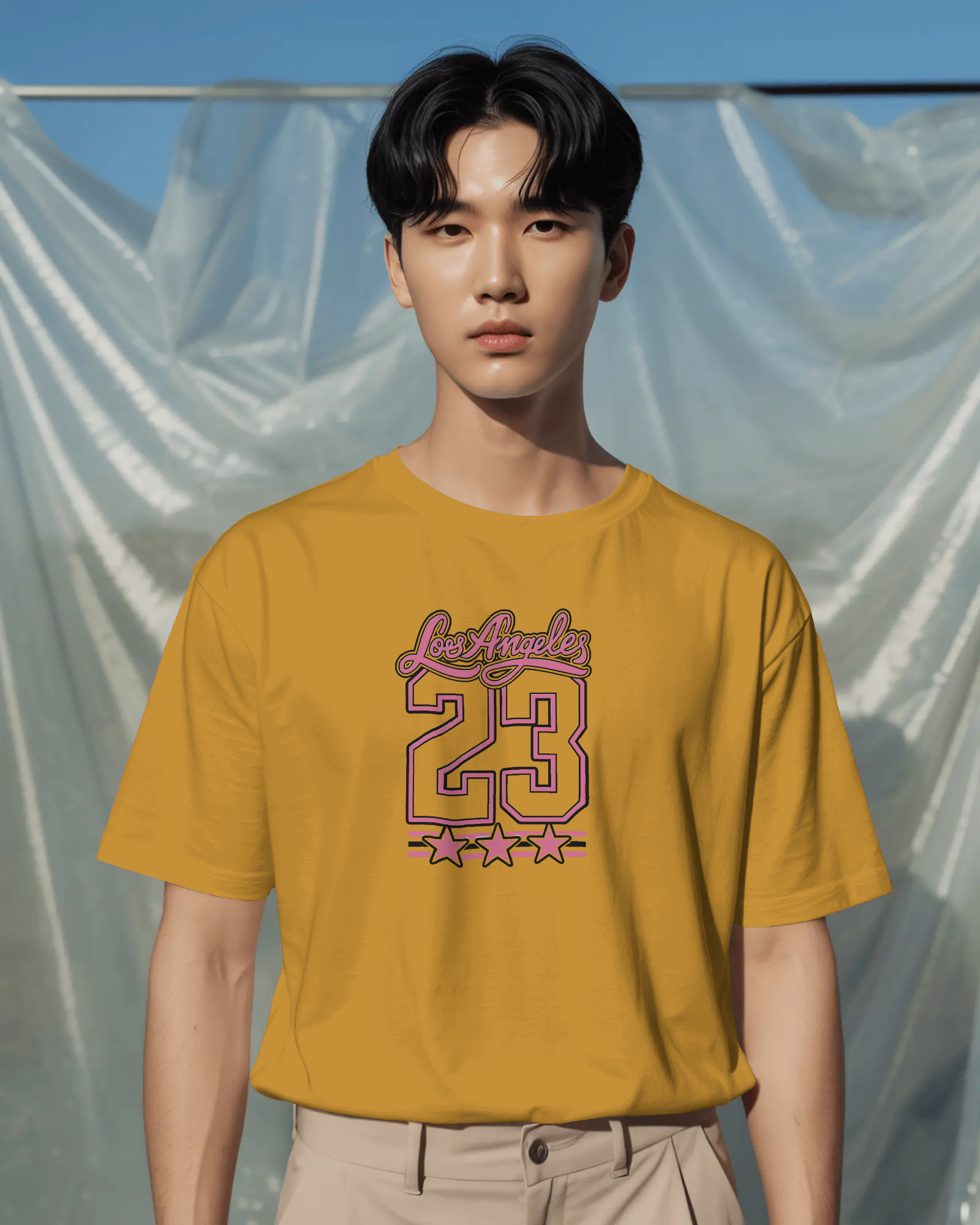 23 Varsity Graphic T-Shirt for Men – Regular Fit Streetwear Tee | Urban Layon