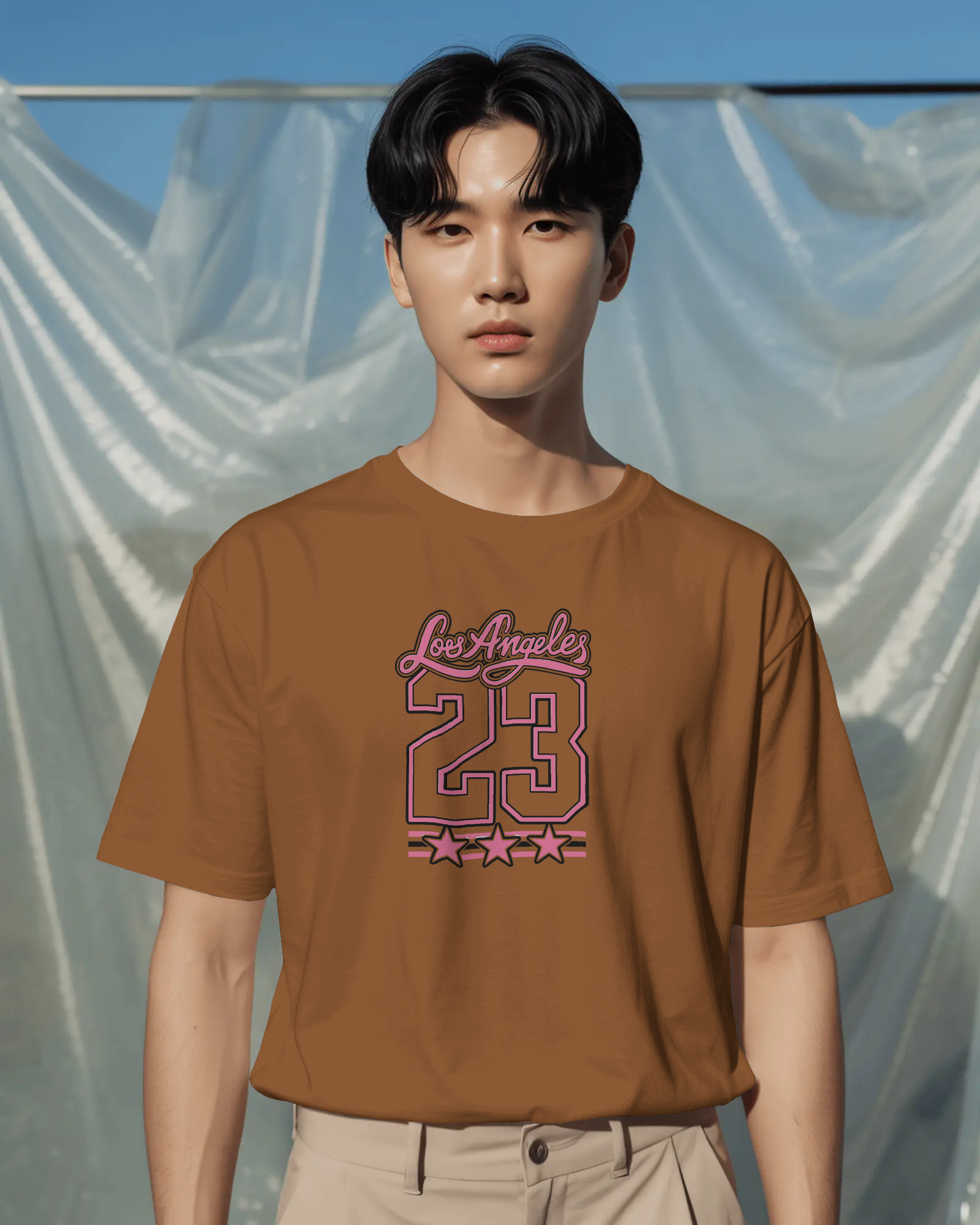 23 Varsity Graphic T-Shirt for Men – Regular Fit Streetwear Tee | Urban Layon