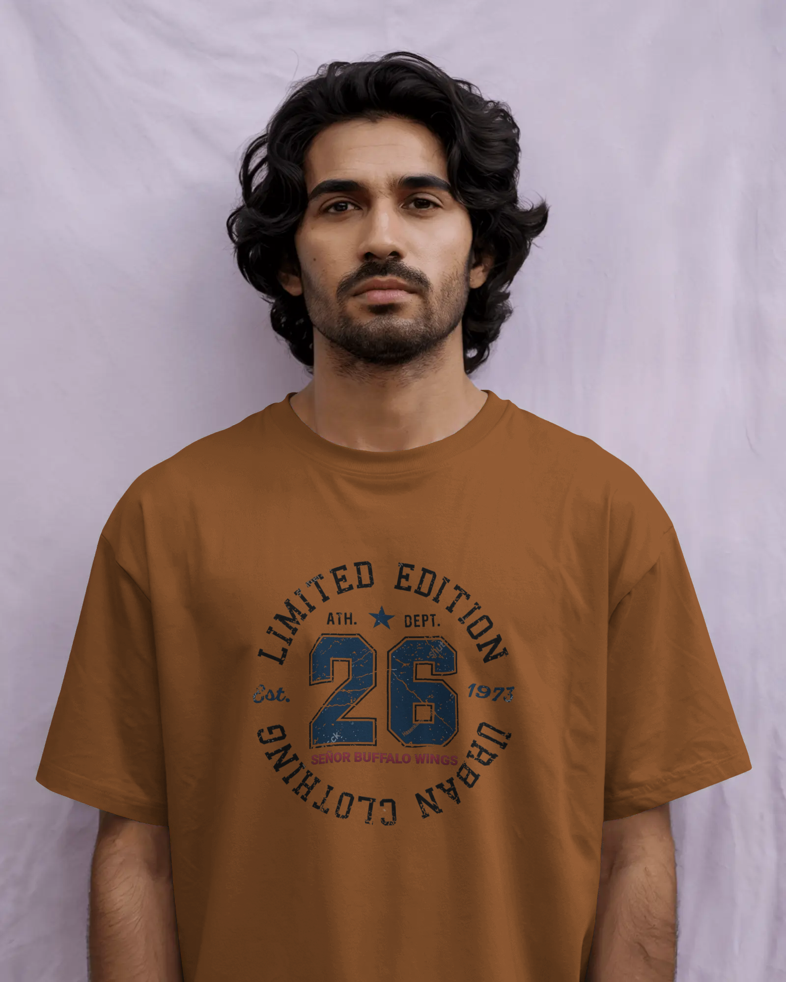 26 Vintage Graphic T-Shirt for Men – Regular Fit Cotton Streetwear Tee | Urban Layon