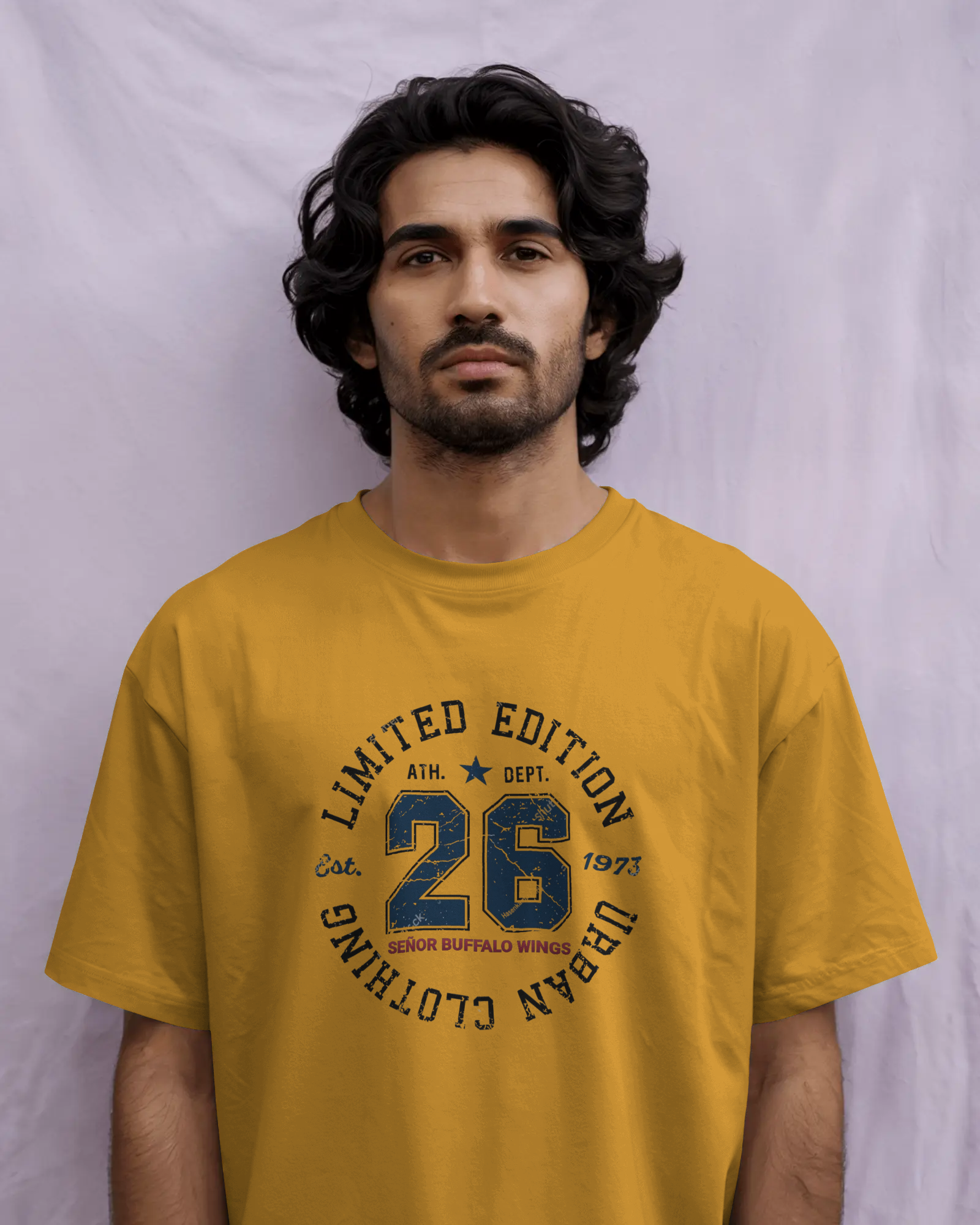 26 Vintage Graphic T-Shirt for Men – Regular Fit Cotton Streetwear Tee | Urban Layon