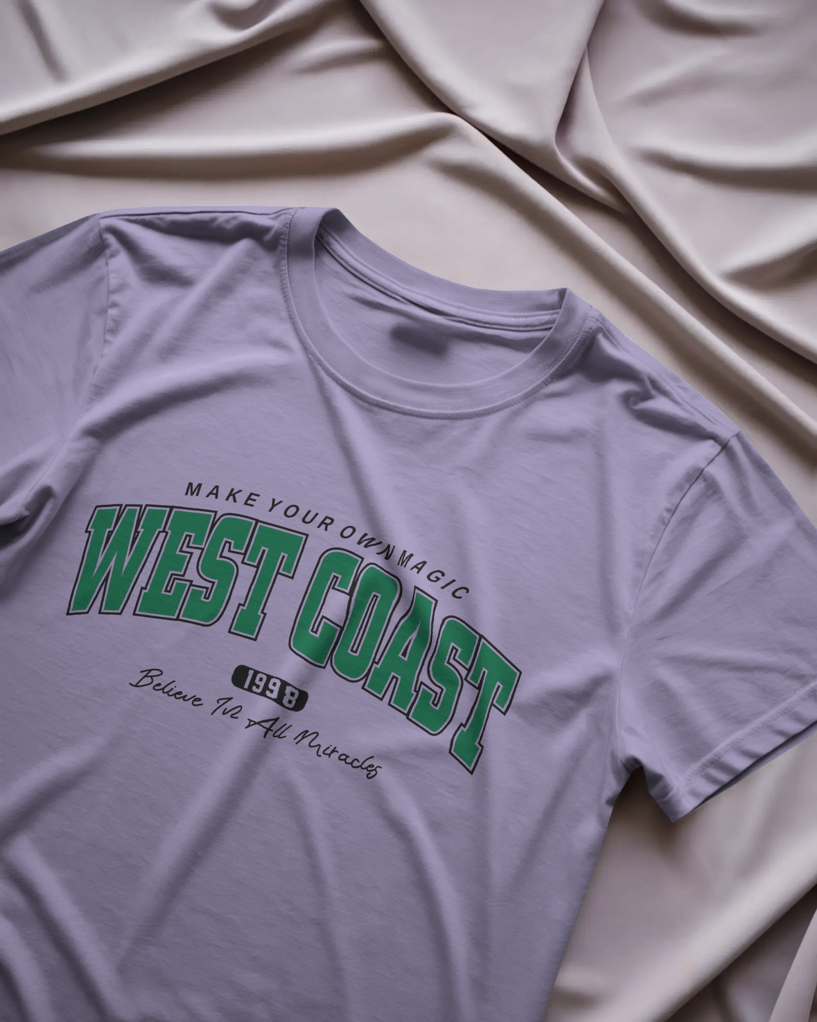 Urban Layon West Coast 1998 Graphic Regular Fit T-Shirt