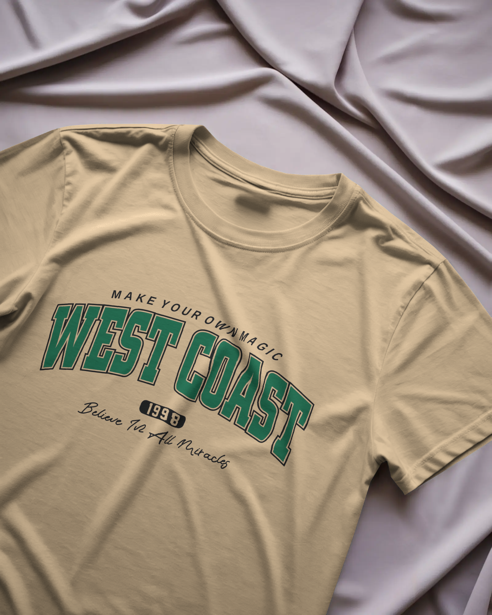 Urban Layon West Coast 1998 Graphic Regular Fit T-Shirt