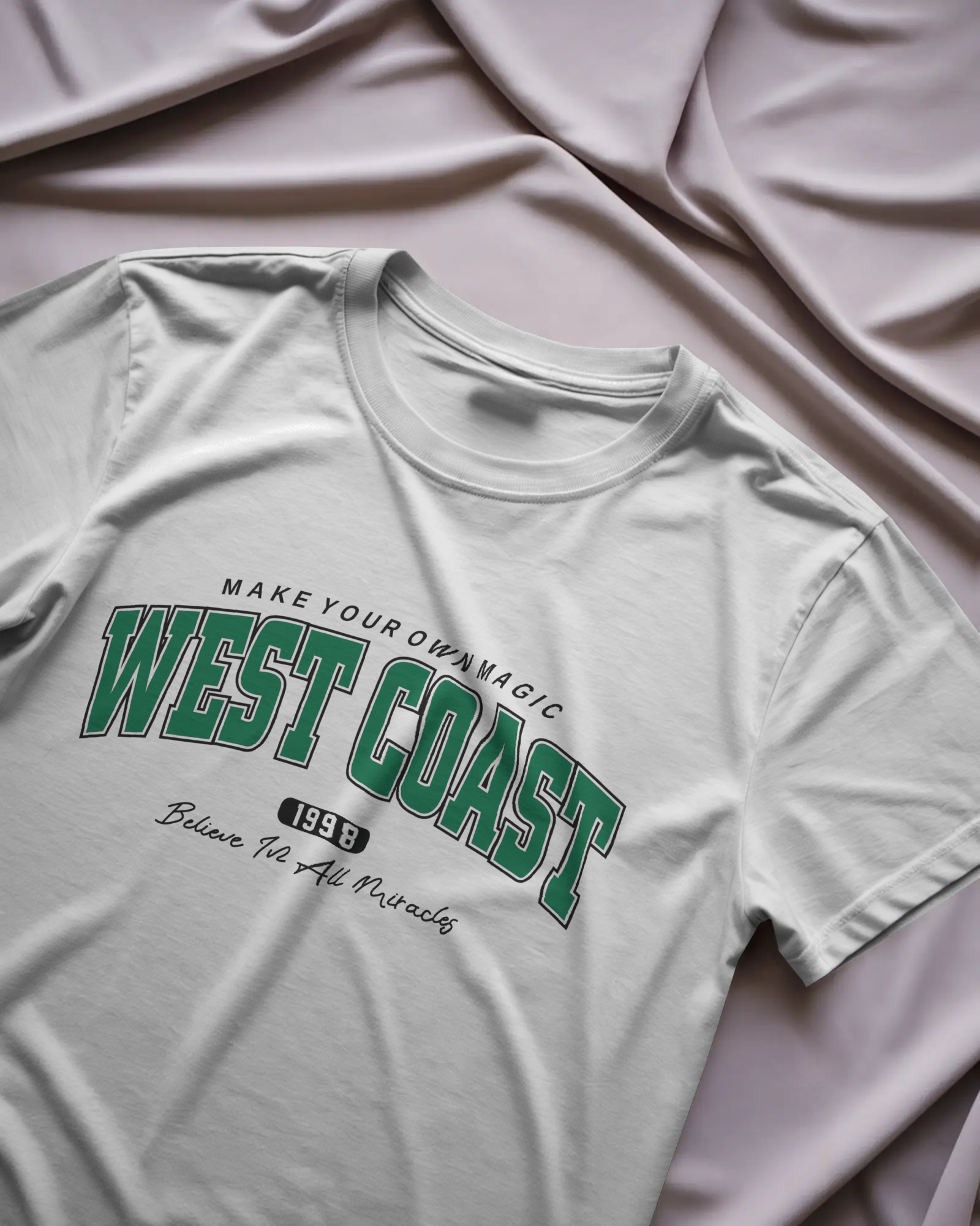 Urban Layon West Coast 1998 Graphic Regular Fit T-Shirt