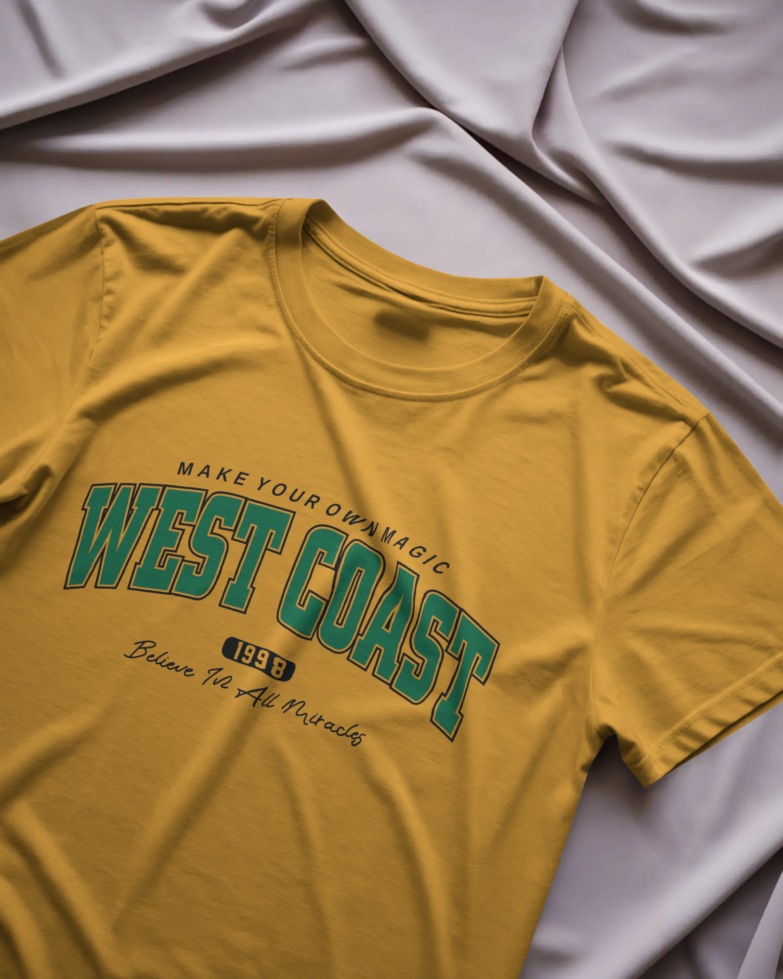 Urban Layon West Coast 1998 Graphic Regular Fit T-Shirt