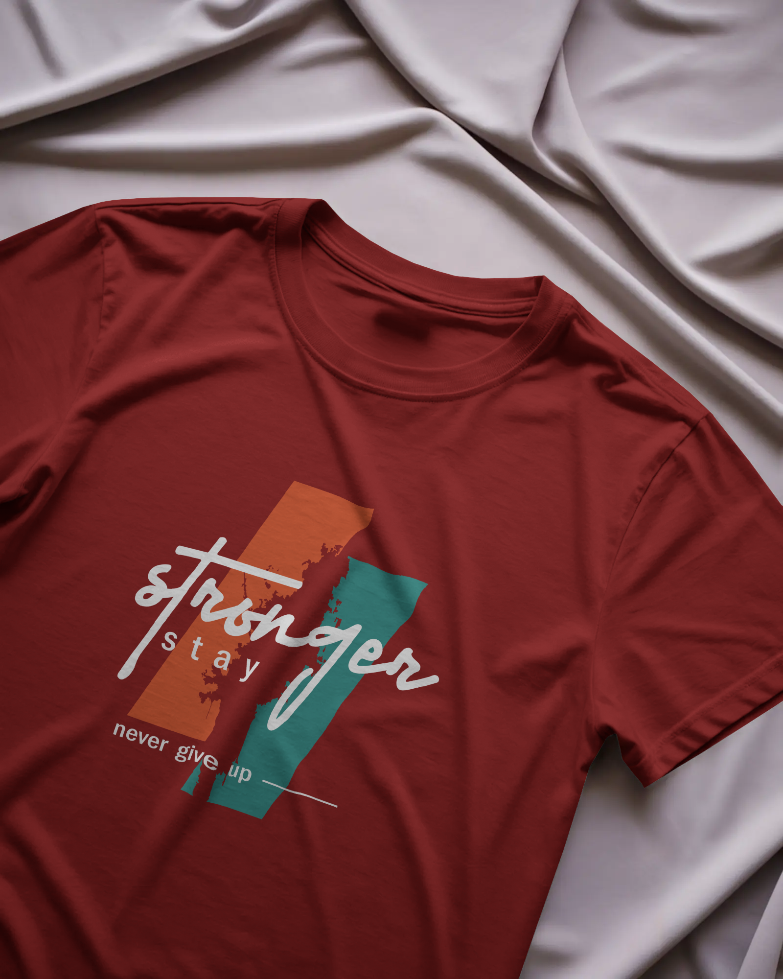 Stronger Stay Graphic T-Shirt for Men – Motivational Streetwear Tee | Urban Layon