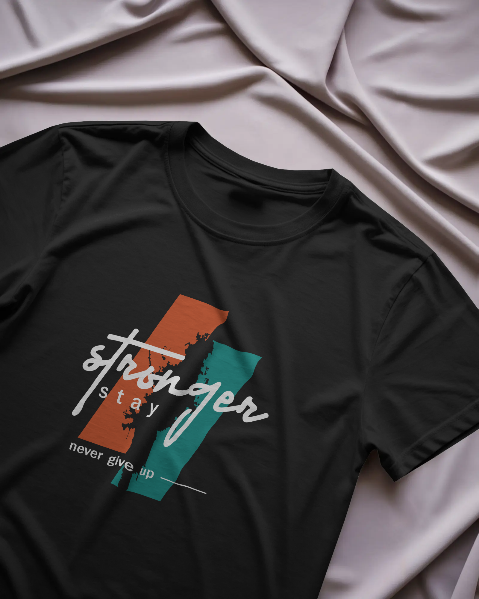Stronger Stay Graphic T-Shirt for Men – Motivational Streetwear Tee | Urban Layon