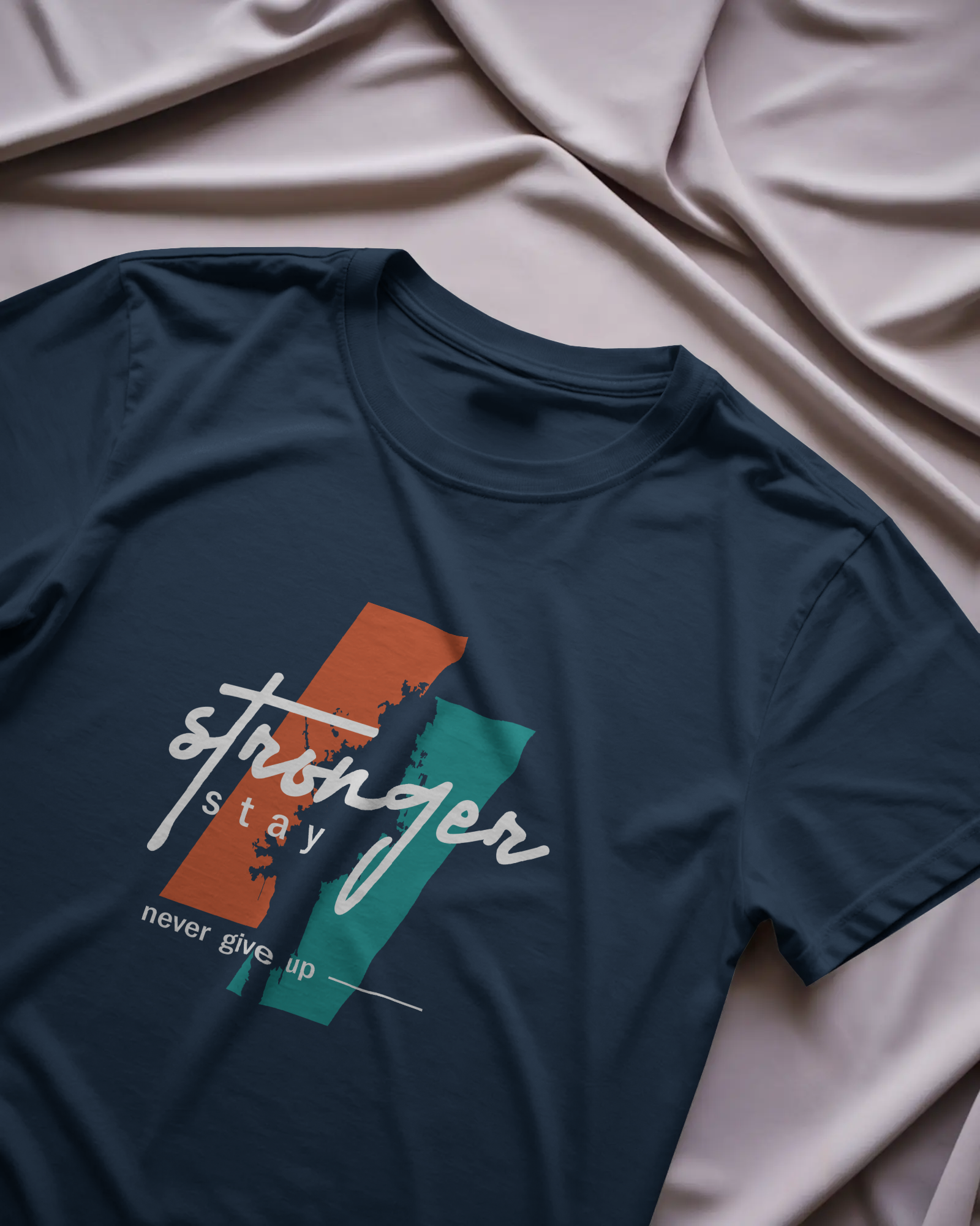 Stronger Stay Graphic T-Shirt for Men – Motivational Streetwear Tee | Urban Layon