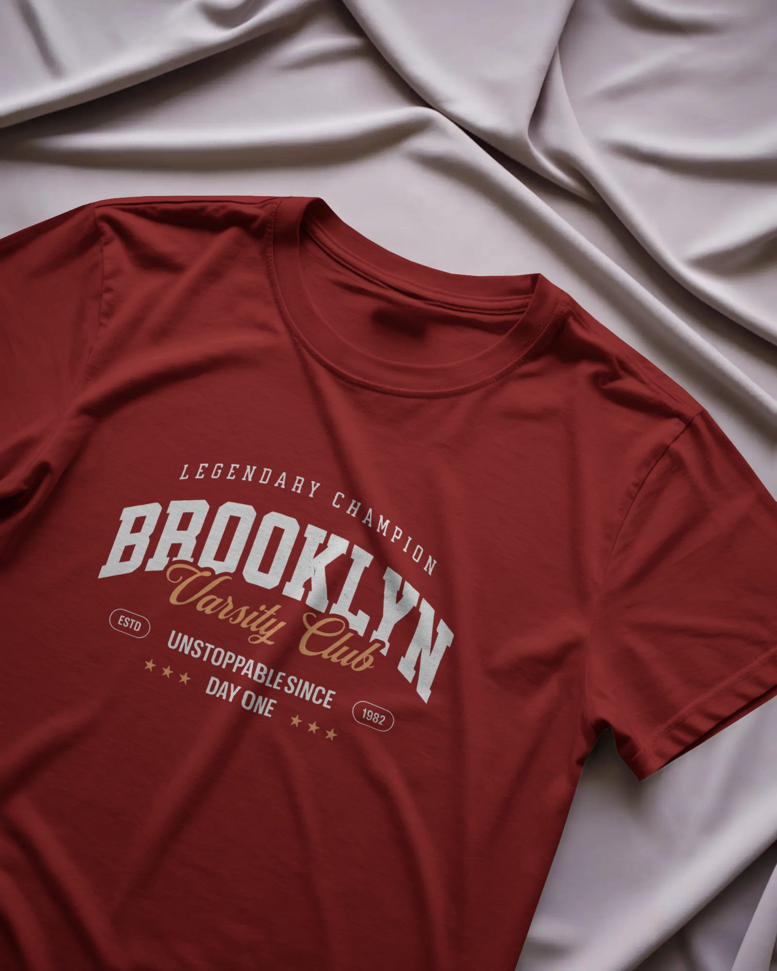 Urban Layon Brooklyn Varsity Club Graphic Regular Fit T-Shirt
